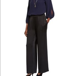 ✨Host Pick✨ NWT Eileen Fisher 100% Silk Wide Leg Pants Size 14